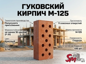 Гуковский Кирпич М-125