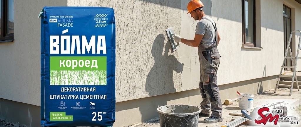 Штукатурка Волма 