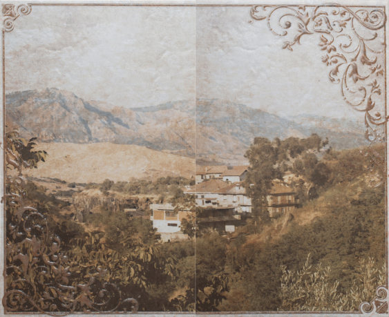 Панно 2 плитки Palermo 500х400