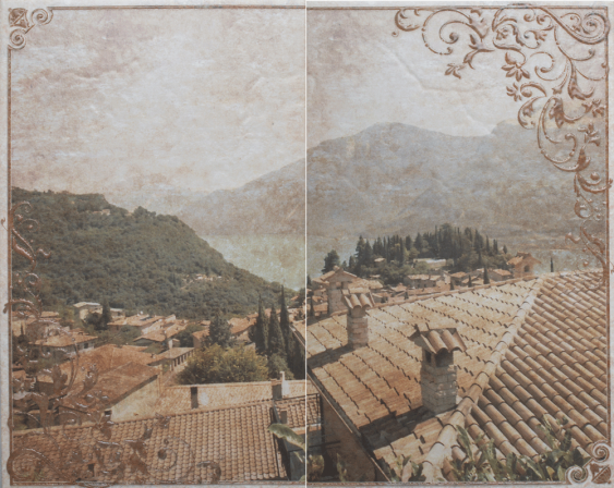 Панно 2 плитки Palermo 500х400