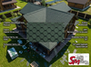 Roofshield, Classic (Классик), Нарезка Стандарт, Зеленый с оттенением