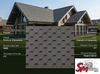 Roofshield, Premium (Премиум), Нарезка стандарт, Серый с оттенением