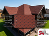 Roofshield, Premium (Премиум), Нарезка стандарт, Красный с оттенением