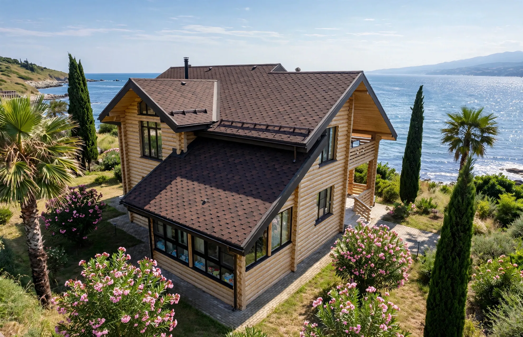 Roofshield, Classic (Классик), Нарезка Стандарт, Коричневый топаз