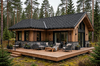 Roofshield, Premium (Премиум), Нарезка Модерн, Бархатно-черный