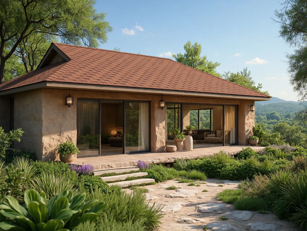 Roofshield, Premium (Премиум), Нарезка Модерн, Песочный