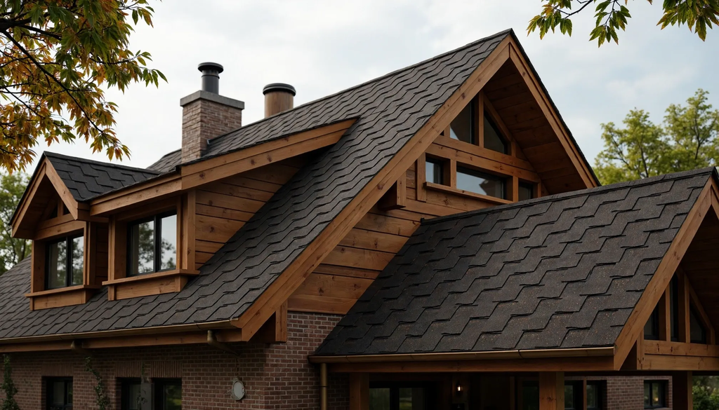 Roofshield, Premium (Премиум), Нарезка Фьюжн, Черный янтарь