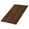 Профлист МП-20x1100-R (ECOSTEEL_MA-01-МореныйДуб-0,5) цвет МОРЁНЫЙ ДУБ