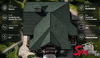 Roofshield, Family Eco Lite (Фэмили Эко Лайт), Нарезка Стандарт, Зеленый с оттенением