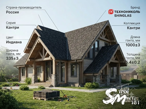 SHINGLAS Кантри Индиана