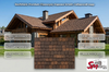 Roofshield, Premium (Премиум), Нарезка Эстейт, Сибирский кедр