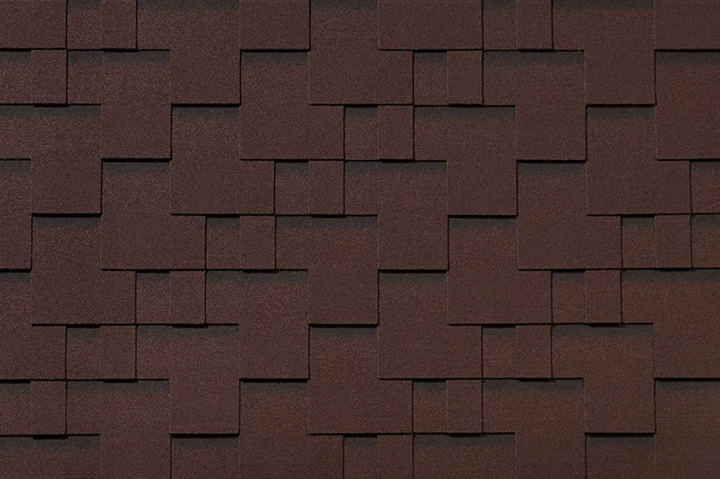 Roofshield, Premium (Премиум), Нарезка Модерн, Каштан