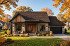 Roofshield, Classic (Классик), Нарезка Модерн, Коричневый с оттенением