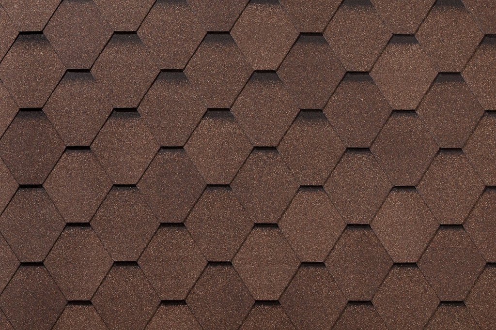Roofshield, Classic (Классик), Нарезка Стандарт, Коричневый топаз