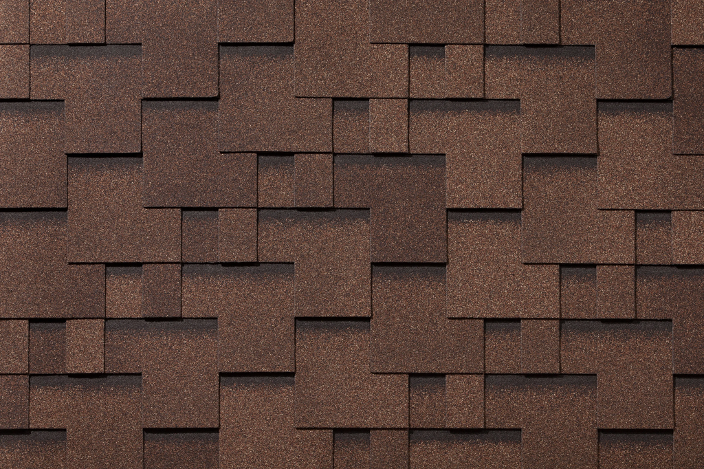Roofshield, Classic (Классик), Нарезка Модерн, Коричневый топаз