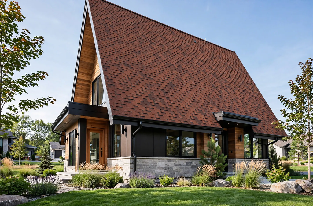 Roofshield, Classic (Классик), Нарезка Модерн, Миндальный