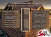 Коньково-карнизная черепица QUIET TILE, Палисандровое дерево