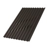 Профлист С-21х1000-A (VALORI-20-DarkBrown-0,5) цвет DARK BROWN (ТЁМНО-КОРИЧНЕВЫЙ)