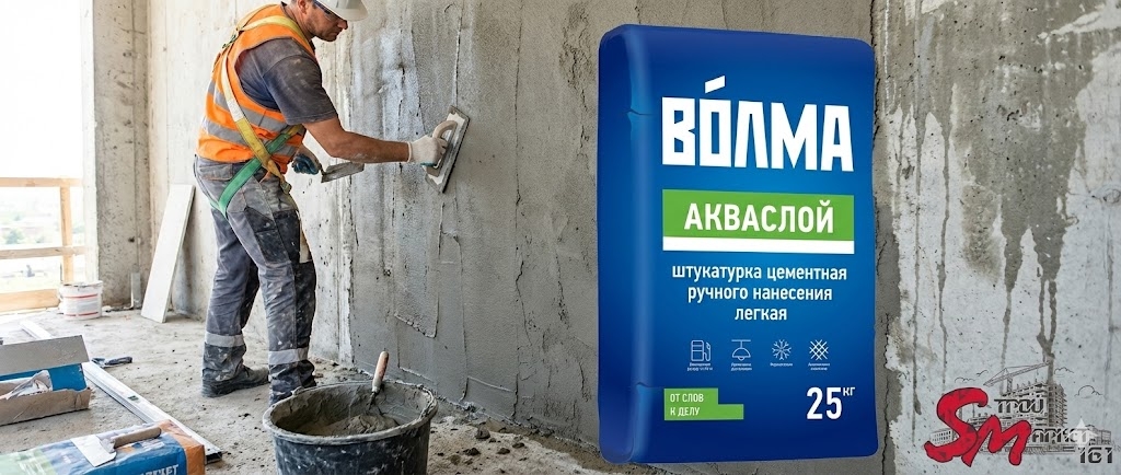 Штукатурка Волма "Акваслой"